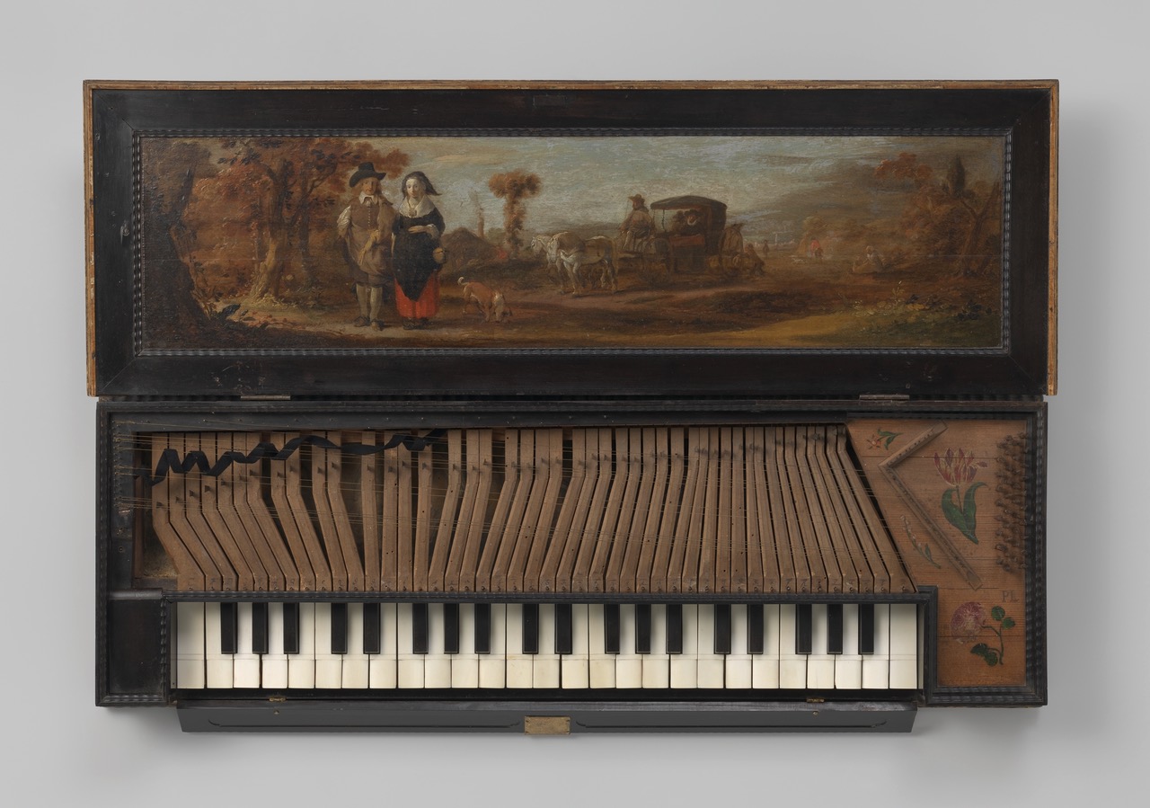 [Anonymous clavichord in the Rijksmuseum, Amsterdam