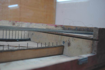 [right end of clavichord B.5 with belly rail]