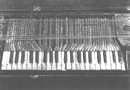 [Clavichord E.1, keylevers]