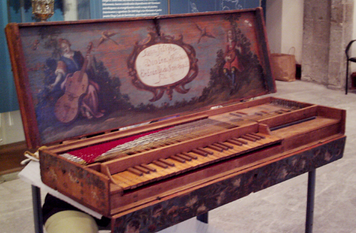 [General view of clavichord M.1]